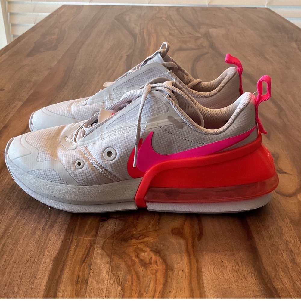 Nike Air Max Up Women's Shoes Light Grey Pink Orange CK7173 001 Size 6.5
